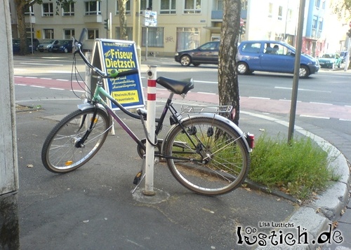 Diebstahlsicheres Fahrrad