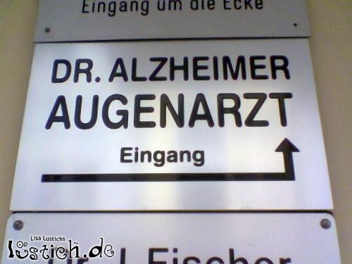 Dr. Alzheimer Bild - lustich.de