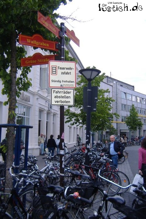 Abstellen verboten? Abstellen verboten?