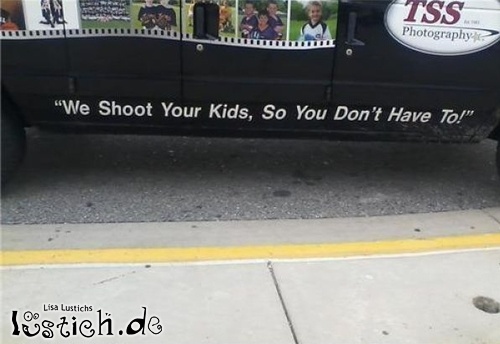 Fotograf schießt Kinder