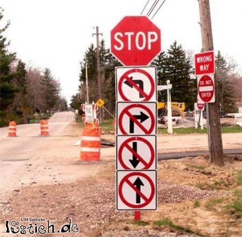 Stopschild Bild lustich.de