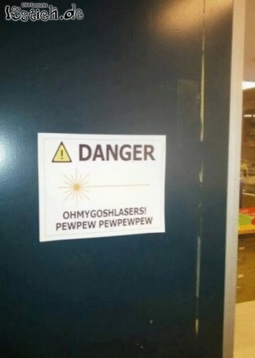 Gefahr vor was?
