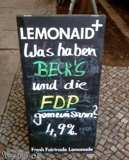 Politisches Bier
