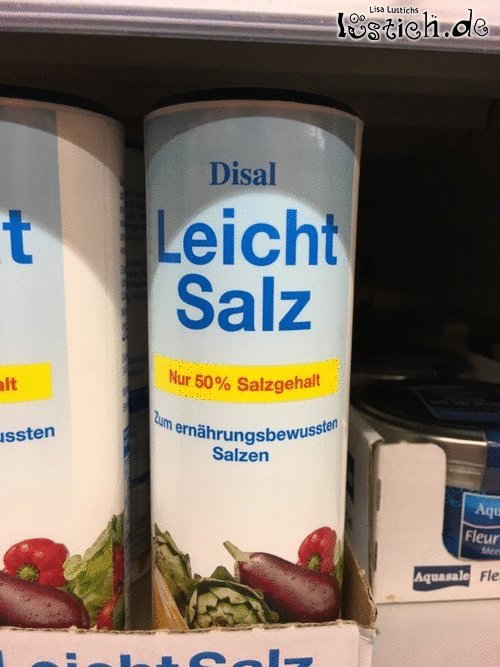 Leichtes Salz