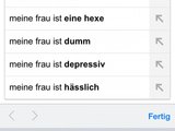 Meine Frau ist