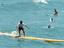 Riesiges Surfbrett