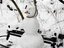 Schneemann am Galgen