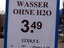 Wasser ohne Wasser