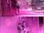 Wasserwerfer in Pink