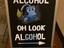 Nie wieder Alkohol!