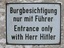 Besondere Besichtigung